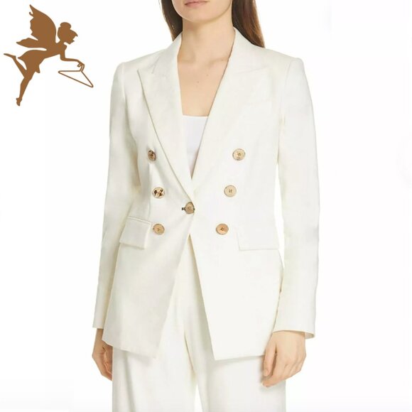 VERONICA BEARD Gaya Linen Blend Dickey Jacket - Picture 1 of 11